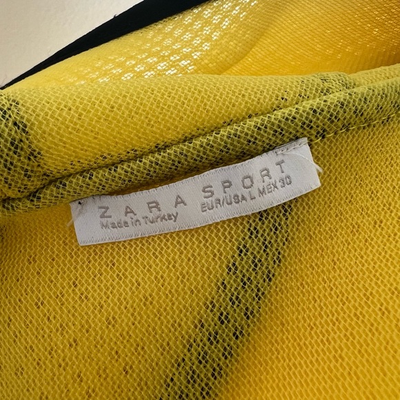 Zara Mesh Hoodie Jacket Size Large - Picture 8 of 15